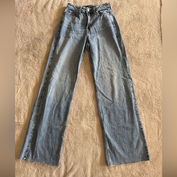 Hollister Denim - Hollister Ultra High-Rise Baggy Jeans 25 L